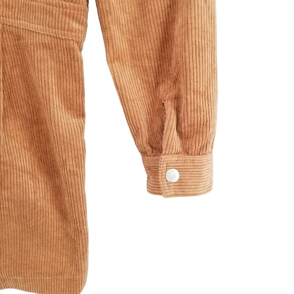 Day + Moon Poppy Corduroy Romper Womens Brown Long Sleeve Collared Size M - Picture 16 of 16